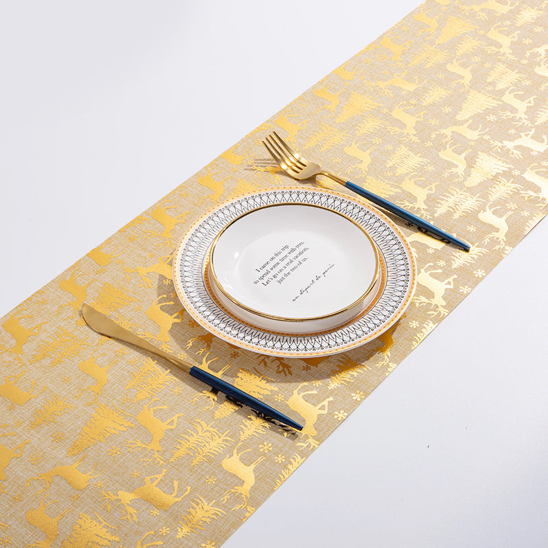 "Elevate your table with festive charm. Shop Christmas table runners for holiday dining perfection!" image 11