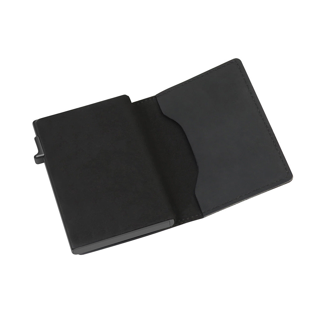 Compact RFID Men's Wallets with Air Tag slot—stylish, secure, and crafted from premium leather. Upgrade today! image 5