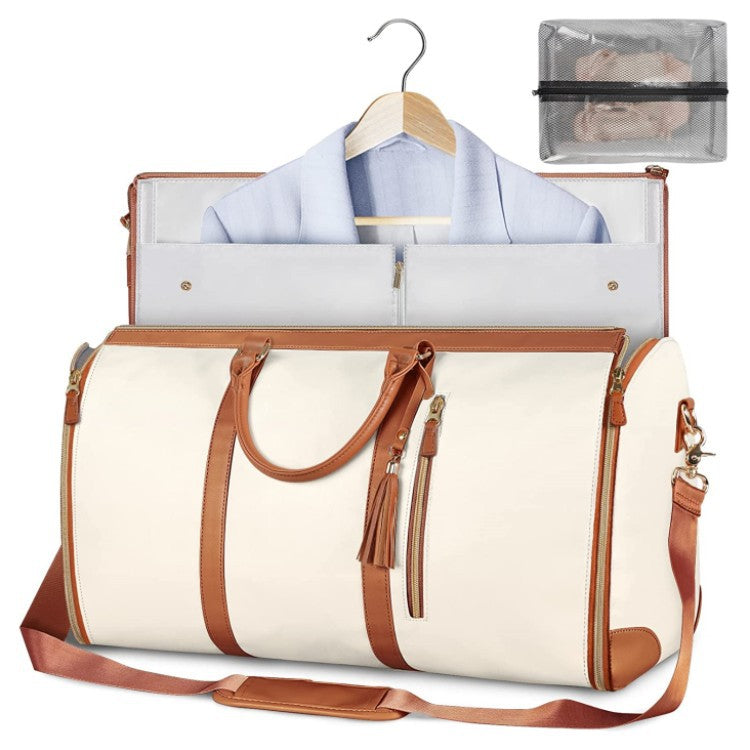 "Effortless travel with our spacious Large Capacity Duffle Bag – your stylish and reliable suitcase solution."