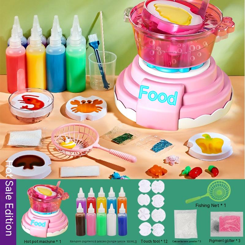 "Magical playtime with Magic Coppertone Cooking Hot Pot for children—a delightful blend of fun and learning!" image 8