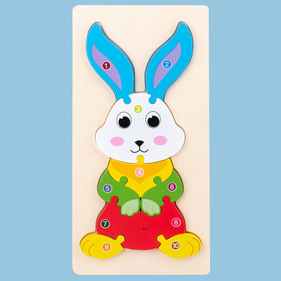 Wooden Puzzle Board, Classic Entertainment for baby