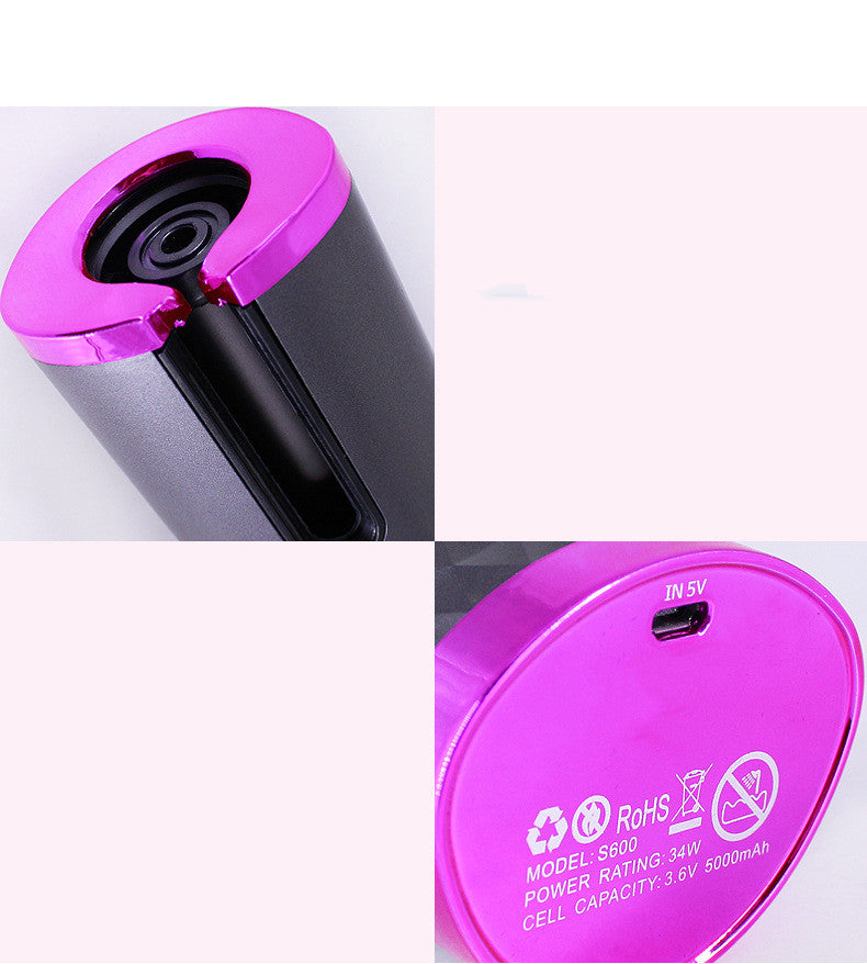 "Unleash stunning curls with our Rechargeable Hair Curler—portable, cord-free perfection for effortless styling anytime, anywhere!" image 4