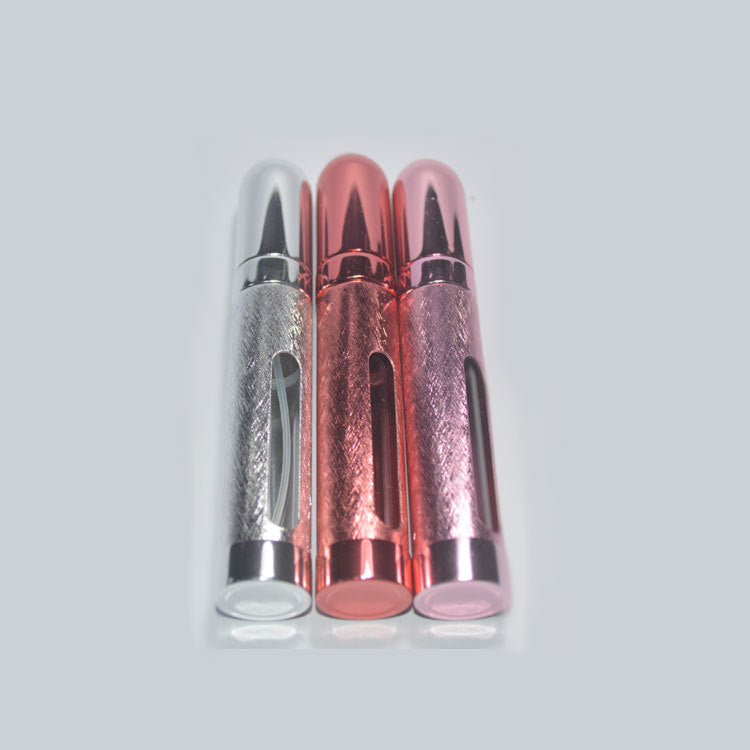 "Discover on-the-go luxury with our 12ml perfume bottle, a portable spray bottle for travel perfection!