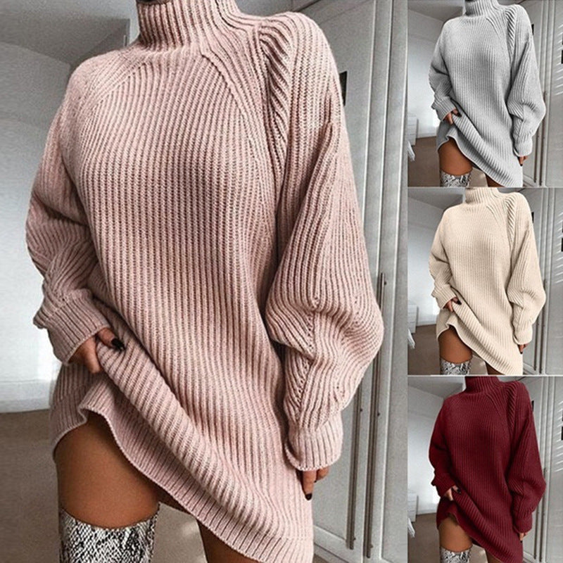 "Stay chic and cozy in our Women's Turtleneck Sweater - perfect winter warmth and style." image 1