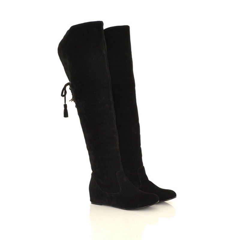 Plus Size Over-the-Knee Snow Boots