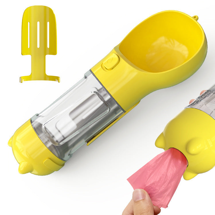 Pet Water Bottle Feeder Bowl Garbage