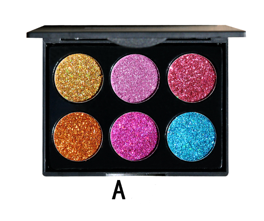 "Sparkle with our Sequin Eye Shadow Tray—glittering shades for a dazzling and glamorous eye look." image 7