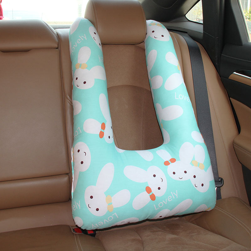 Car Car Cushion Quilt Dual-use Children Cute Pillow Baby Car With Cover Car Sleeping Artifact Pillow