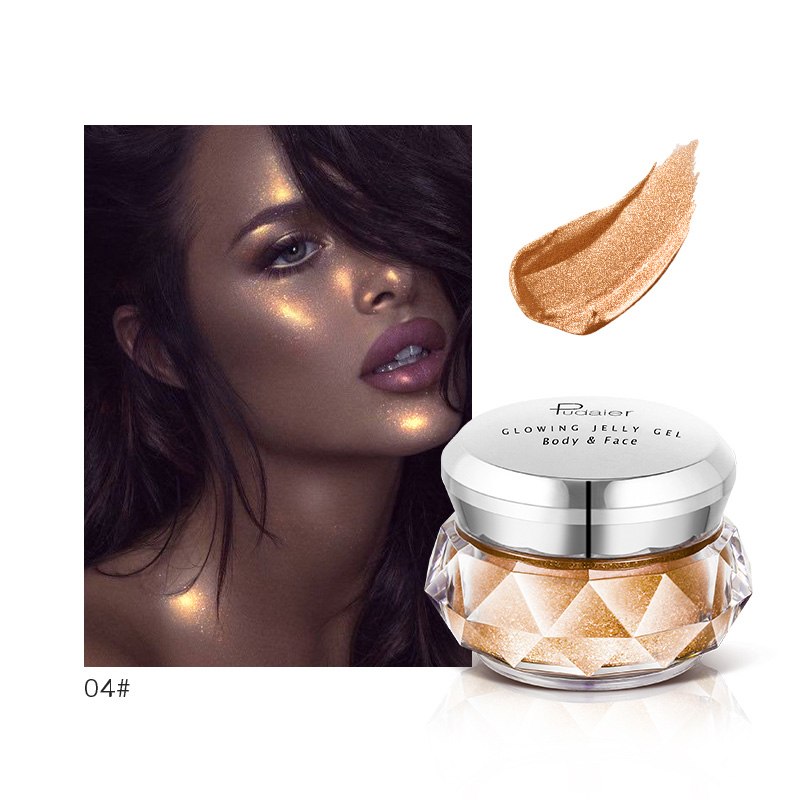 "Dive into glamour: Face Highlighter Jelly Gel for a mesmerizing mermaid glow. Radiate beauty effortlessly." Yuchimagic , image7