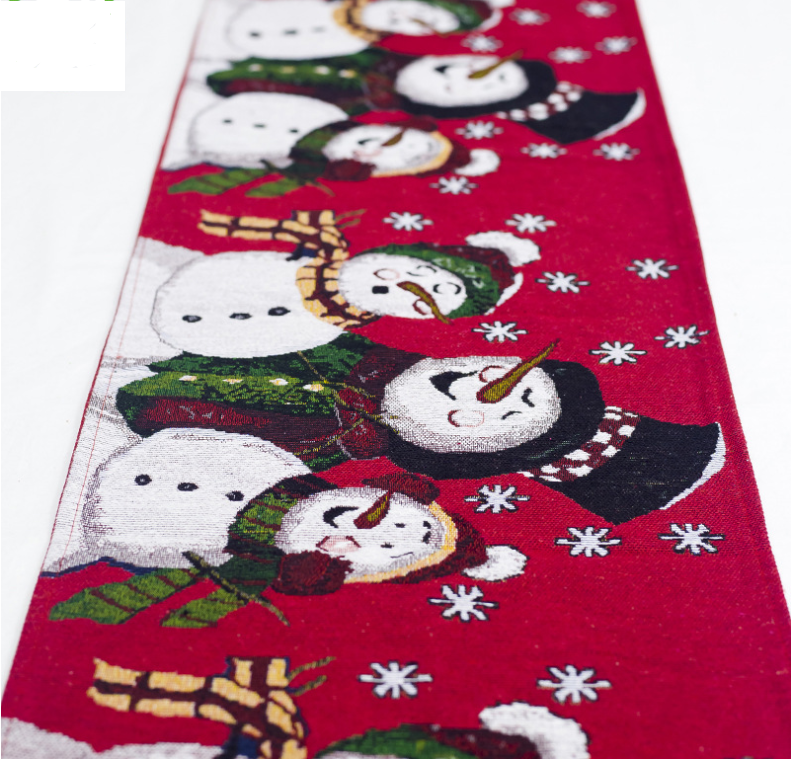 "Elevate your table with festive charm. Shop Christmas table runners for holiday dining perfection!" image 6