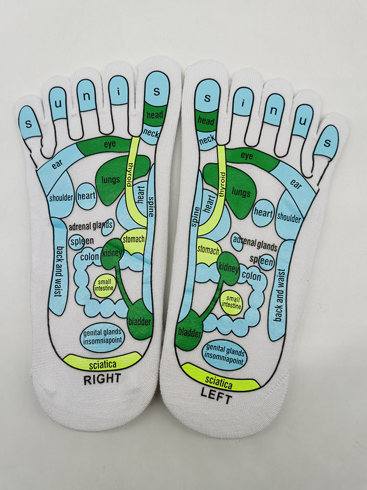 "Discover relaxation with Foot Acupuncture Socks - available now at our store for ultimate comfort."