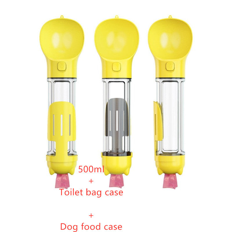 Pet Water Bottle Feeder Bowl Garbage
