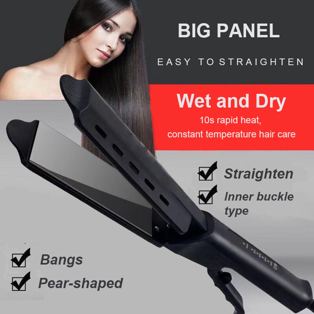 "Experience perfection with our U.S. Standard Non-injury Hair Straightener – available now at Yuchimagic store!"