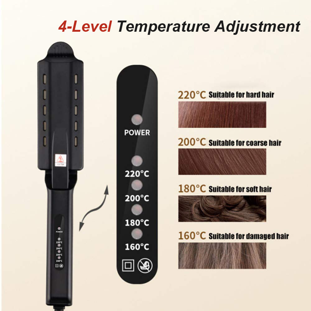 "Experience perfection with our U.S. Standard Non-injury Hair Straightener – available now at Yuchimagic store!"