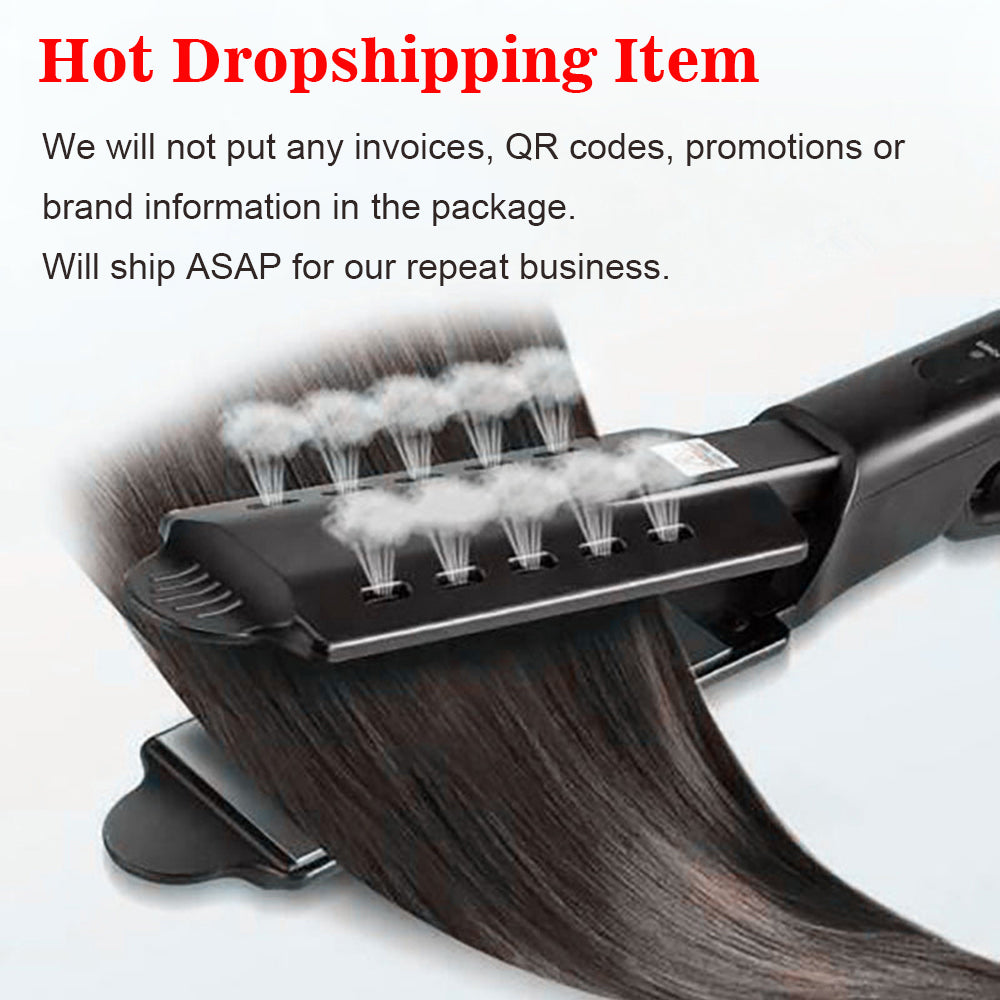 "Experience perfection with our U.S. Standard Non-injury Hair Straightener – available now at Yuchimagic store!"