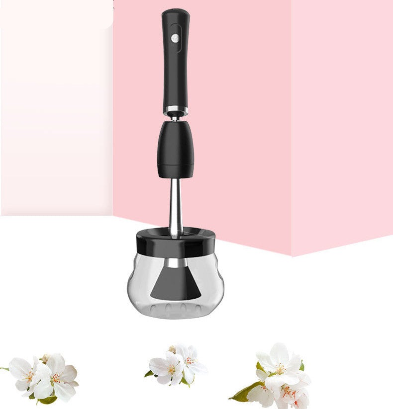 Revolutionize your beauty routine with our Electric Makeup Brush Cleaner—effortless, efficient, and available now in-store! image8
