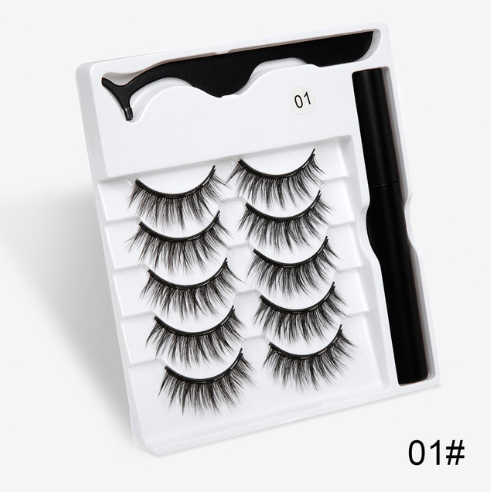 "Elevate your gaze effortlessly with Fashionable False Eyelashes – Magnetic allure for stunning, natural-looking lashes." image 5
