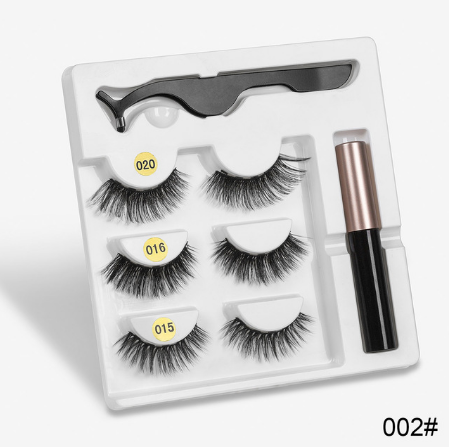 "Elevate your gaze effortlessly with Fashionable False Eyelashes – Magnetic allure for stunning, natural-looking lashes." image 6