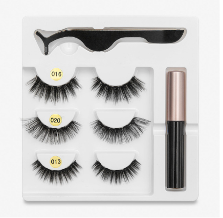 "Elevate your gaze effortlessly with Fashionable False Eyelashes – Magnetic allure for stunning, natural-looking lashes." image 9