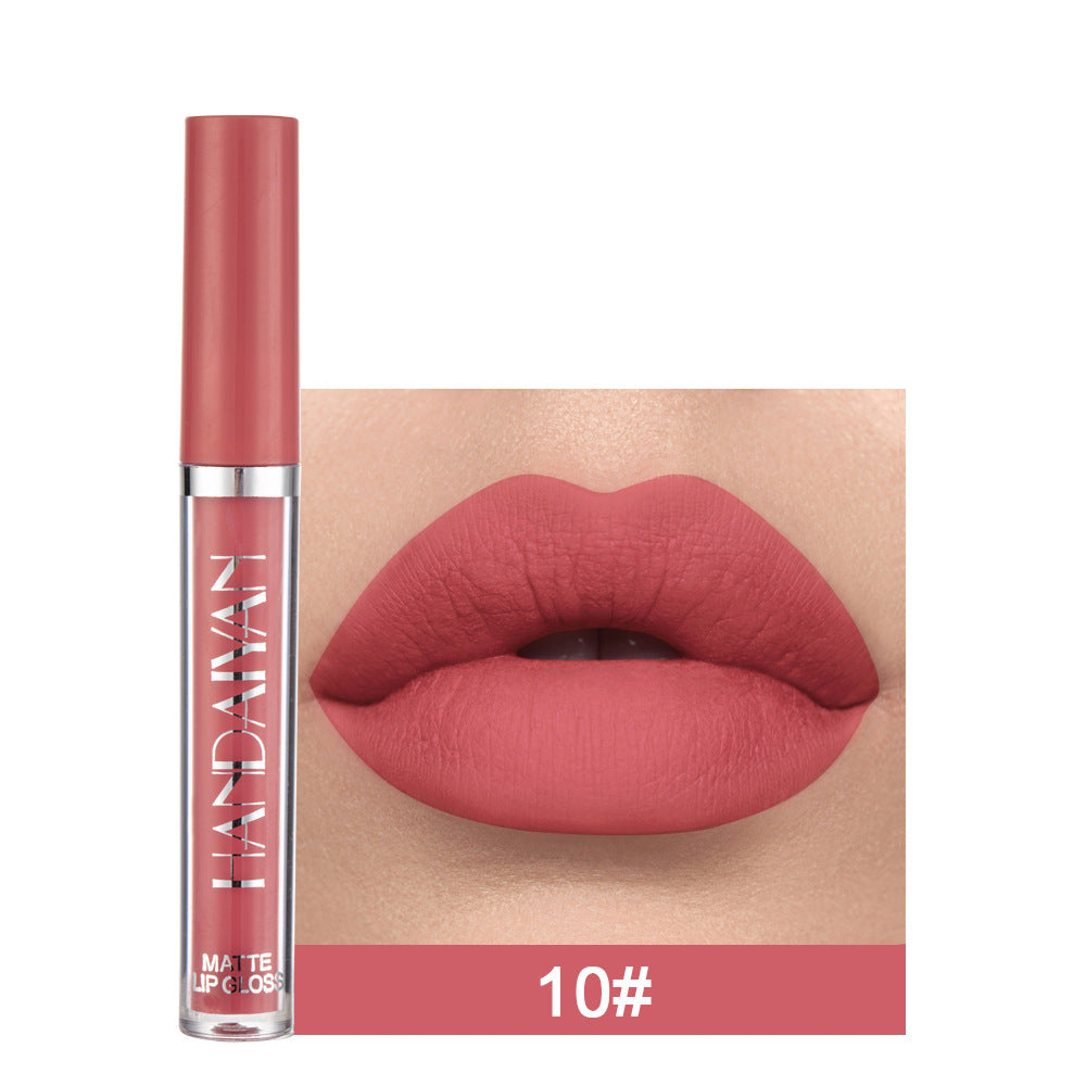 "Chic beauty essential: HANDAIYAN Matte Lip Gloss, for non-fading, glamorous lips. Elevate your lip game!" Yuchimagic , Image5