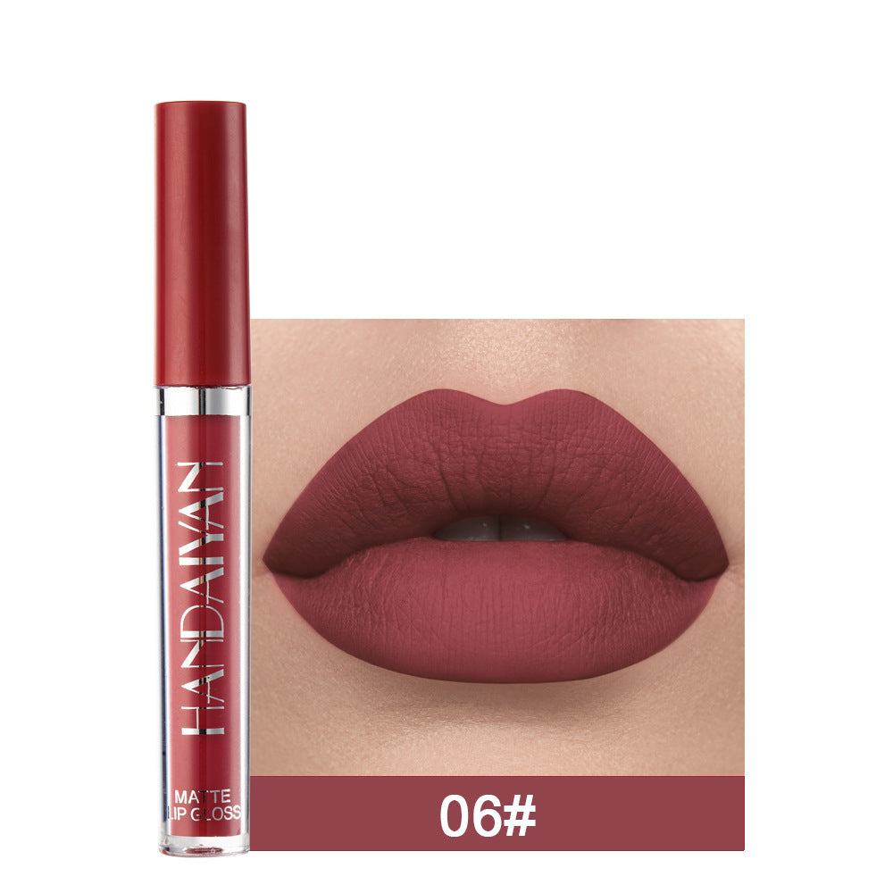 "Chic beauty essential: HANDAIYAN Matte Lip Gloss, for non-fading, glamorous lips. Elevate your lip game!" Yuchimagic , Image 13