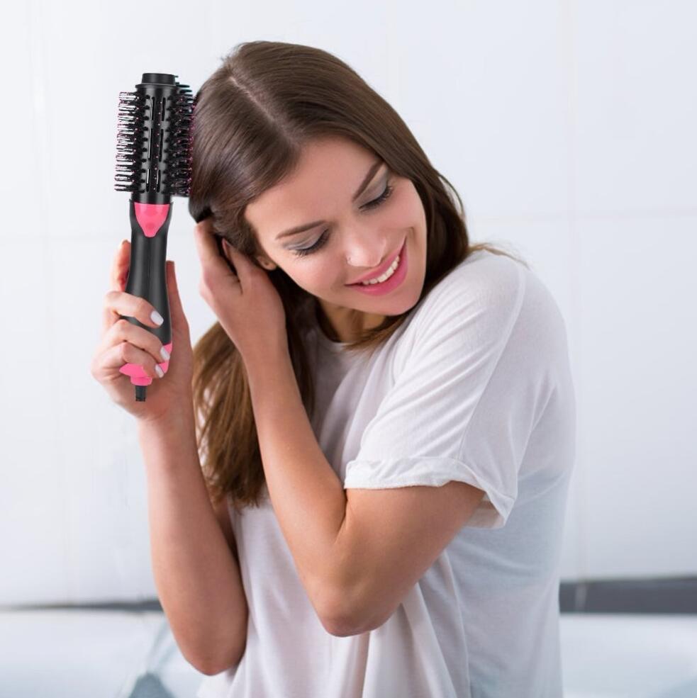 "Simplify styling with our Electric Hair Dryer, Straightener & Curling Comb – your all-in-one solution for glam hair!" image 4