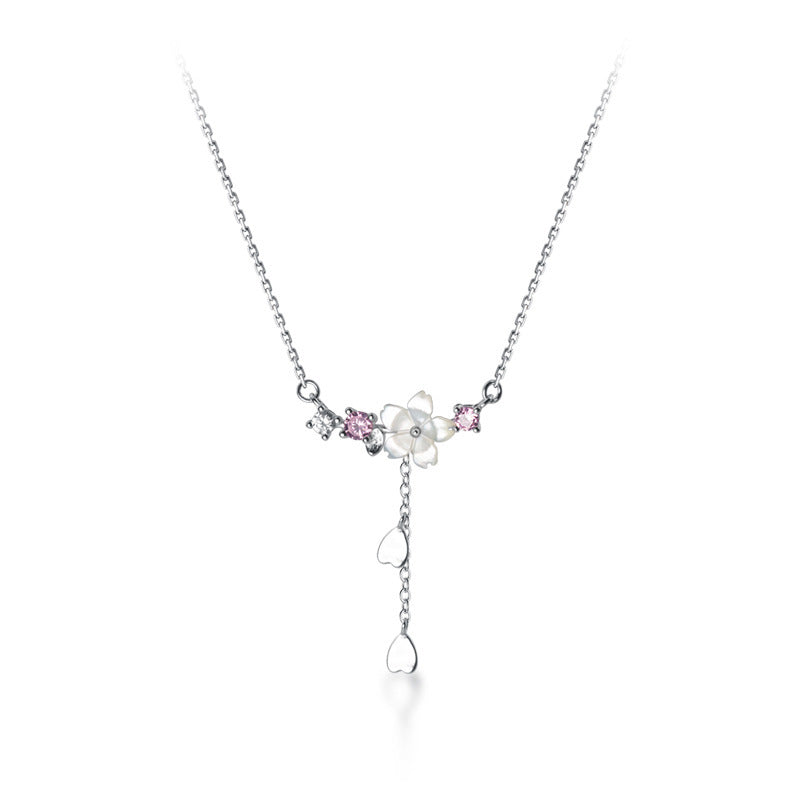 Shell Flower Necklace, necklace for women