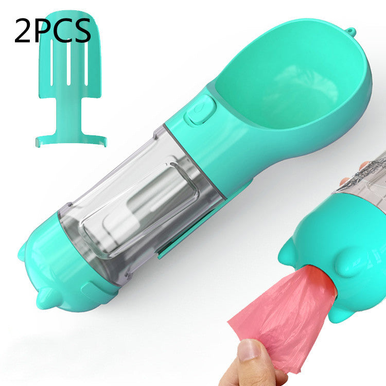 Pet Water Bottle Feeder Bowl Garbage