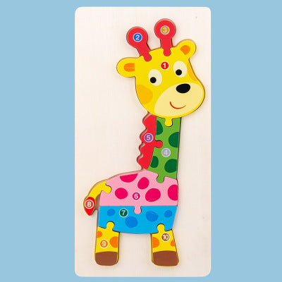 Wooden Puzzle Board, Classic Entertainment for baby