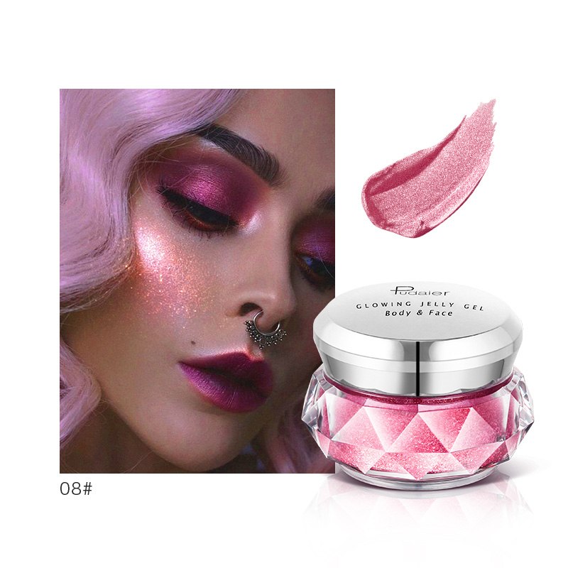 "Dive into glamour: Face Highlighter Jelly Gel for a mesmerizing mermaid glow. Radiate beauty effortlessly." Yuchimagic , image 11