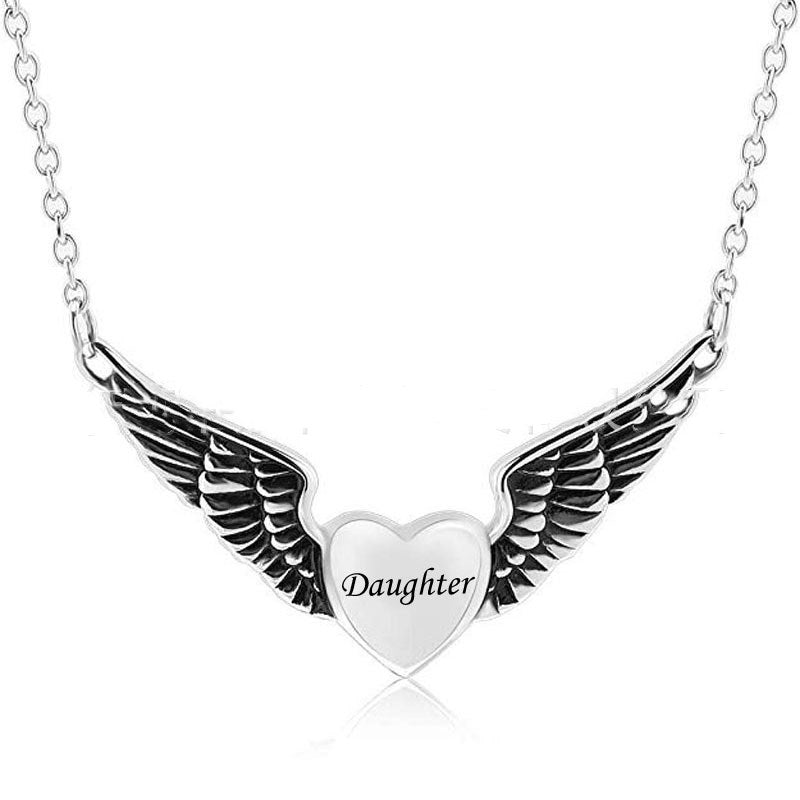 Angel wing necklace