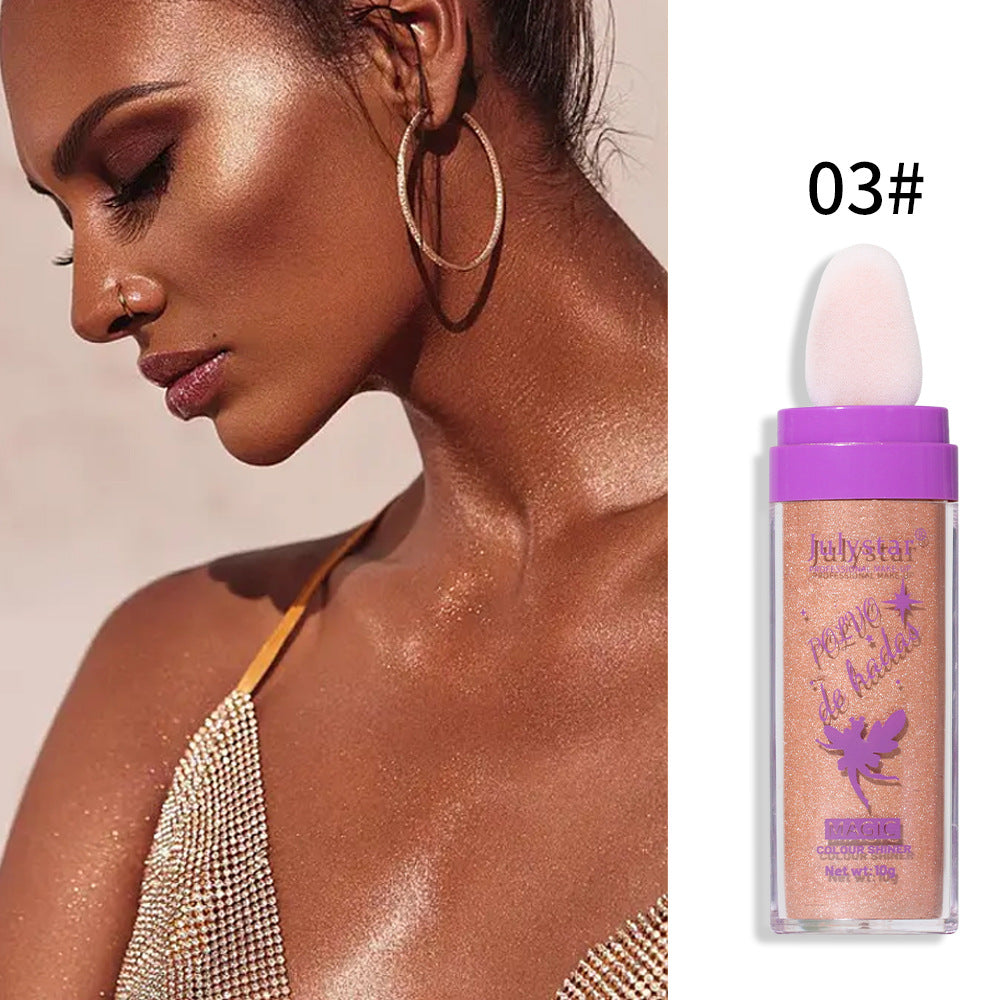 Elevate your glow with 3D Dimensional Fairy Glitter for enchanting face and body highlights. image 5