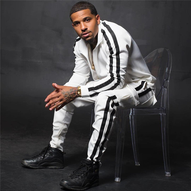"Explore men's suit casual sports sweater – perfect blend of style and comfort." image 10