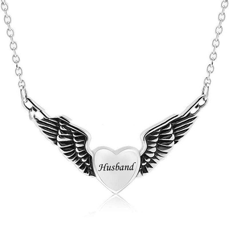 Angel wing necklace