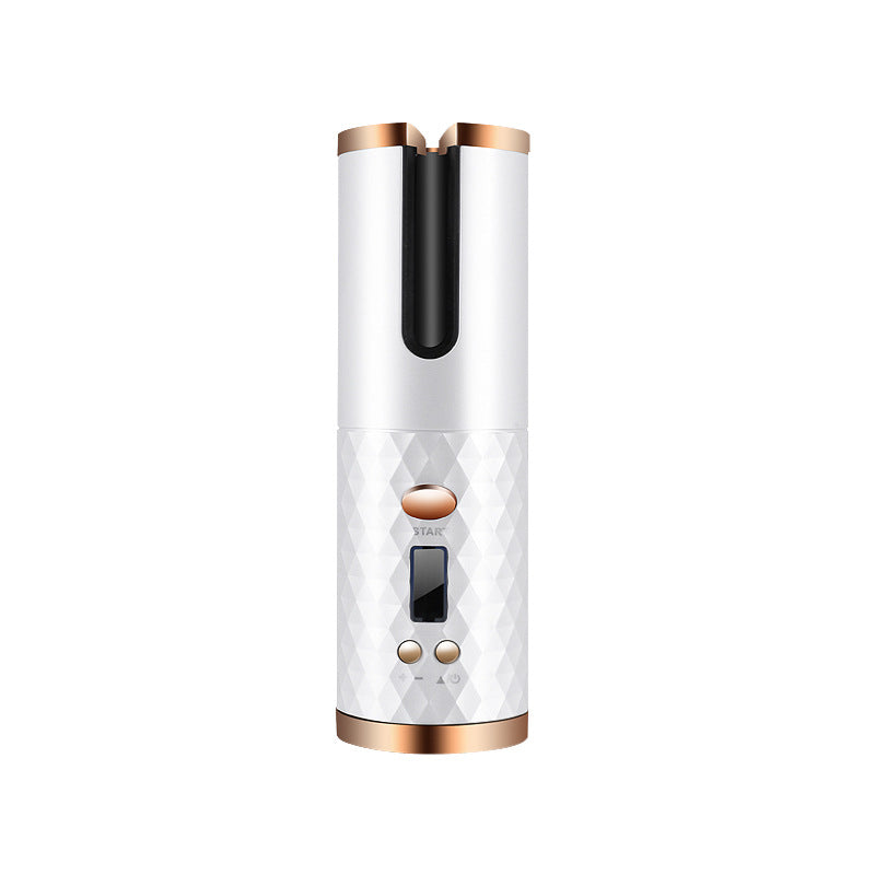 "Unleash stunning curls with our Rechargeable Hair Curler—portable, cord-free perfection for effortless styling anytime, anywhere!" image 2