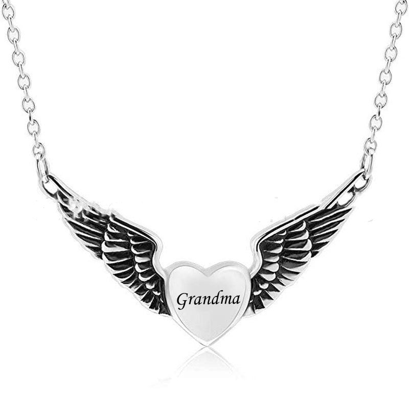Angel wing necklace