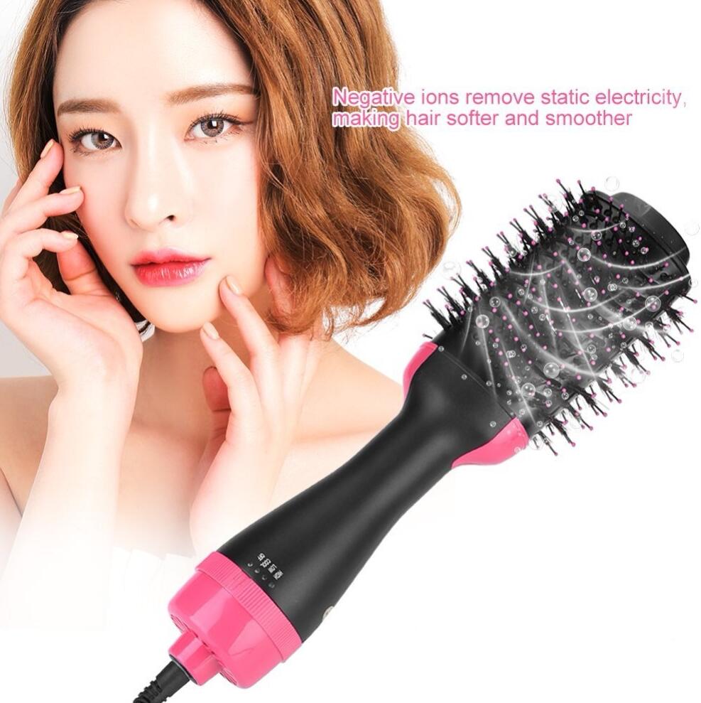 "Simplify styling with our Electric Hair Dryer, Straightener & Curling Comb – your all-in-one solution for glam hair!" image 3