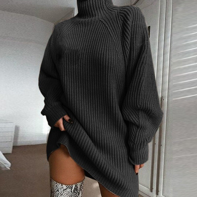 "Stay chic and cozy in our Women's Turtleneck Sweater - perfect winter warmth and style." image 4