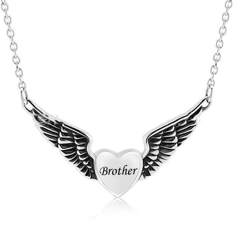 Angel wing necklace