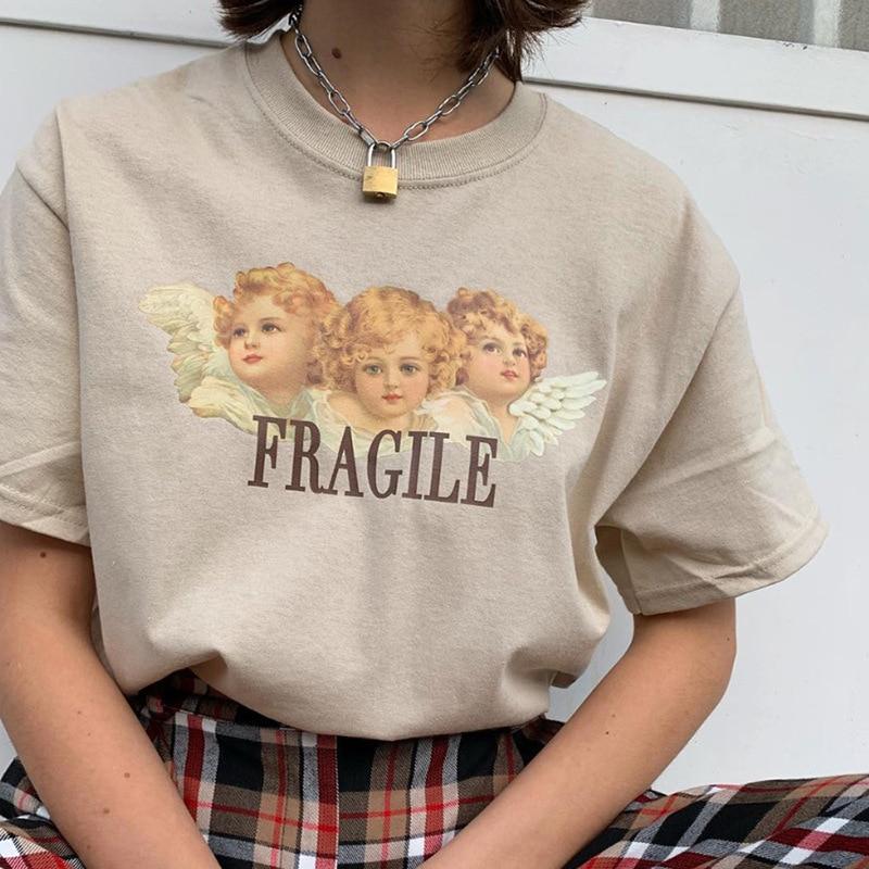 FRAGILE Tee, Fragile Tee: Delicate Elegance in Every Stitch