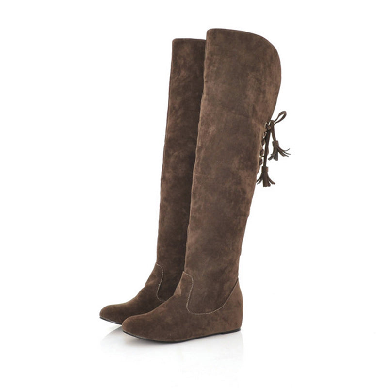 Plus Size Over-the-Knee Snow Boots