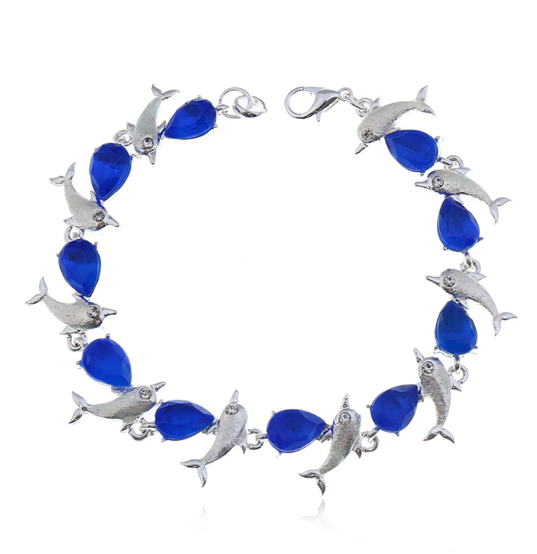 Personality Dolphin Charm Bracelet