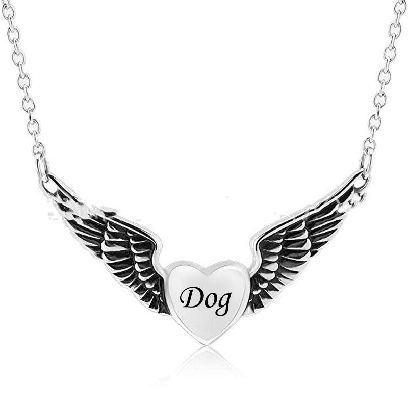 Angel Wing Necklace, Symbolic Elegance
