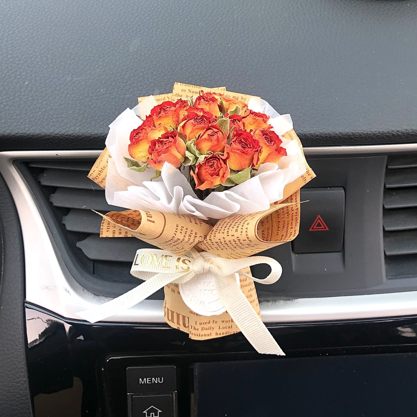 "Elevate your drive with our Tiny Bouquet Car Vent – a charming floral touch on-the-go!"