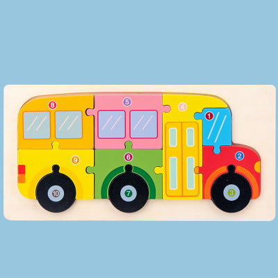 Wooden Puzzle Board, Classic Entertainment for baby