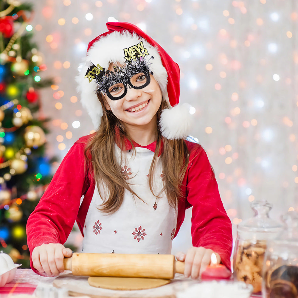 "Sparkle into 2024 with our festive New Year Party Glasses Frames! Share laughs and memories." image 3