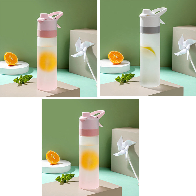 "Best Leak Proof Travel Bottles - Spray Water Bottle for Girls, perfect for outdoor sports and fitness."