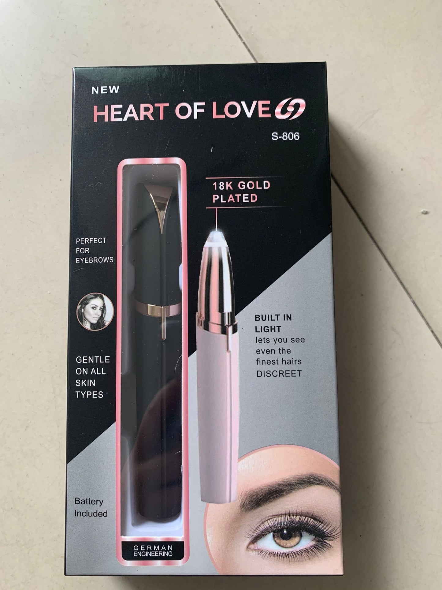 "Effortless precision: Electric Eyebrow Trimmer for Women. Get flawless brows with ease!"