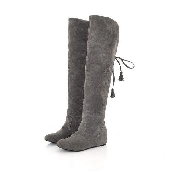 Plus Size Over-the-Knee Snow Boots