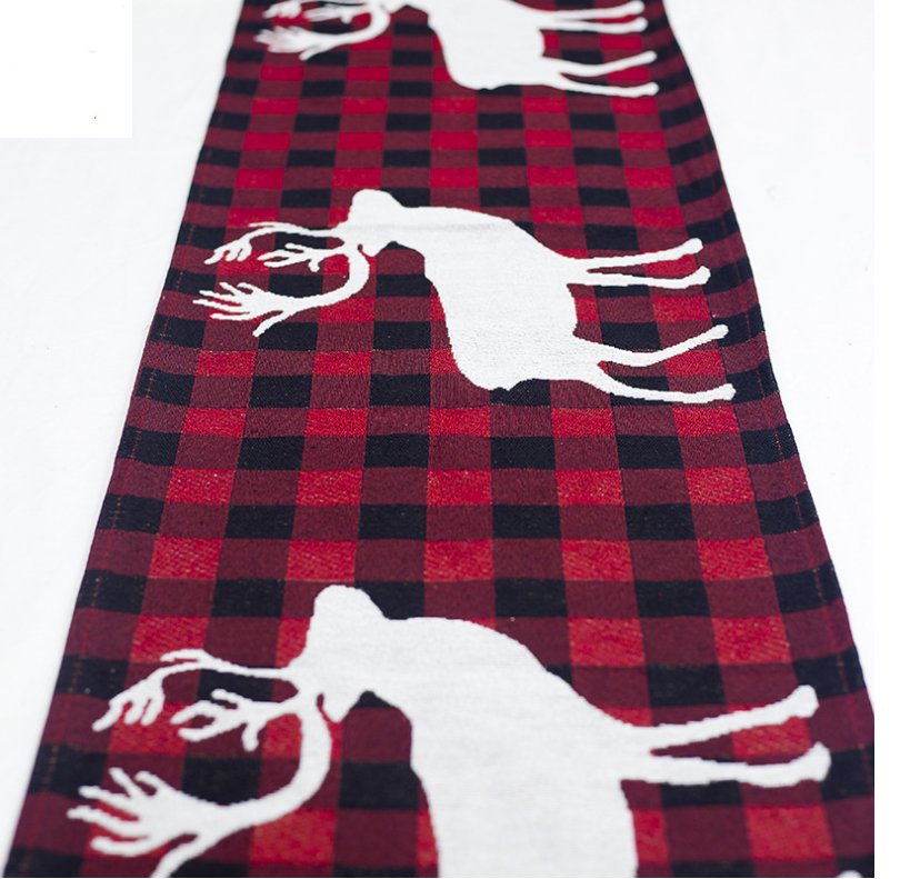 "Elevate your table with festive charm. Shop Christmas table runners for holiday dining perfection!" image 7